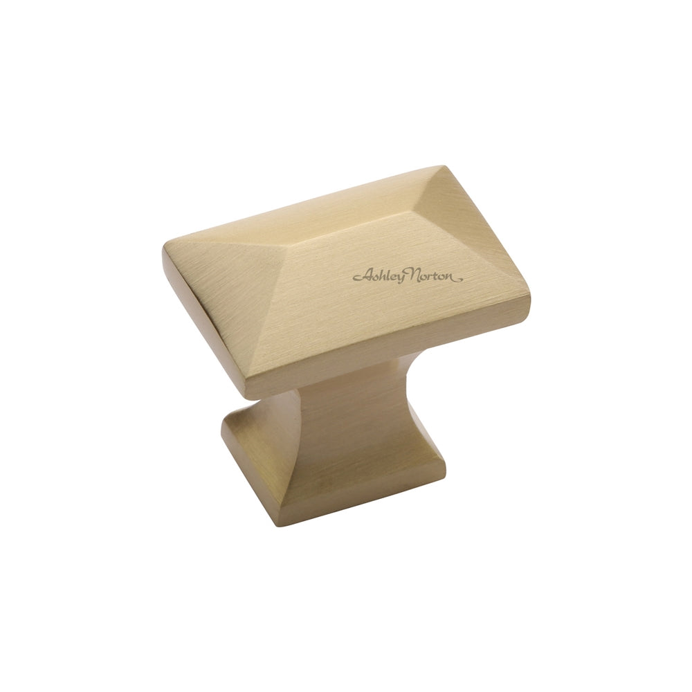 Ashley Norton MT2232 Anvil Knob in Satin Brass