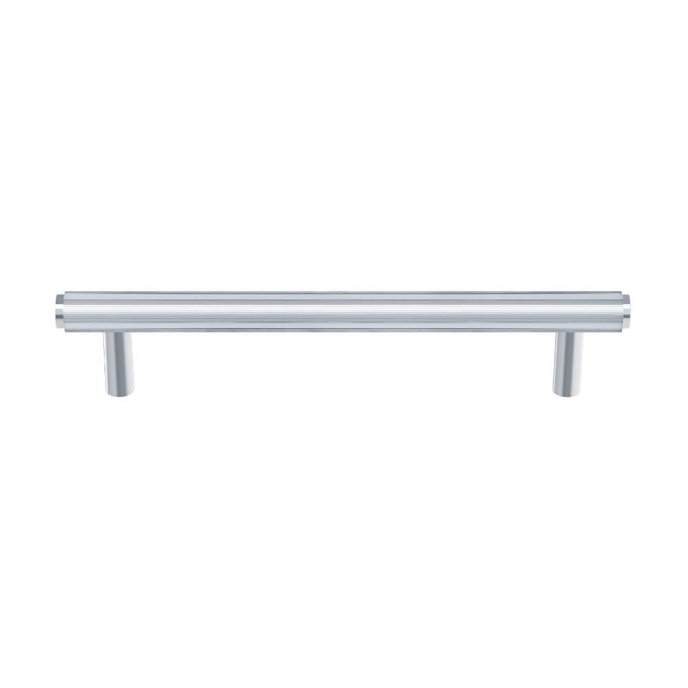 Ashley Norton V1447 Lucerne Reeded Appliance Pull in Polished Chrome