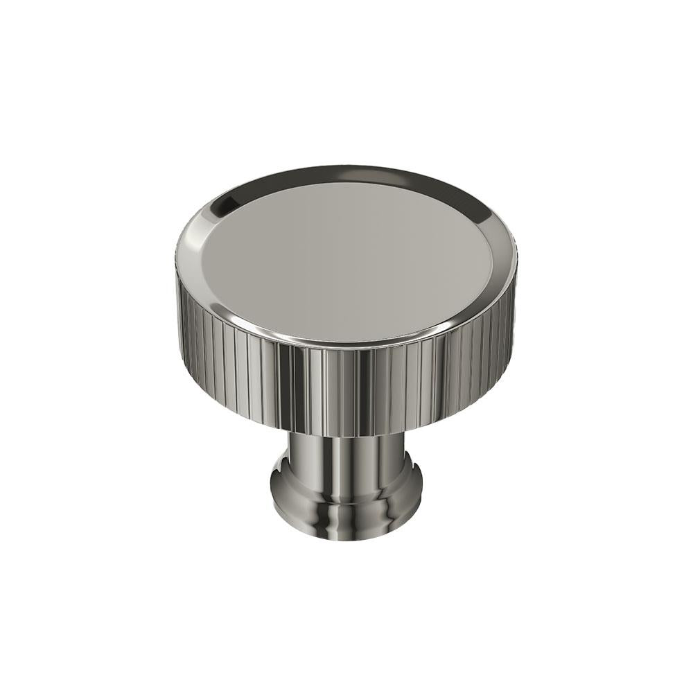 Ashley Norton MT4660 Blackburn Reeded Knob in Polished Nickel