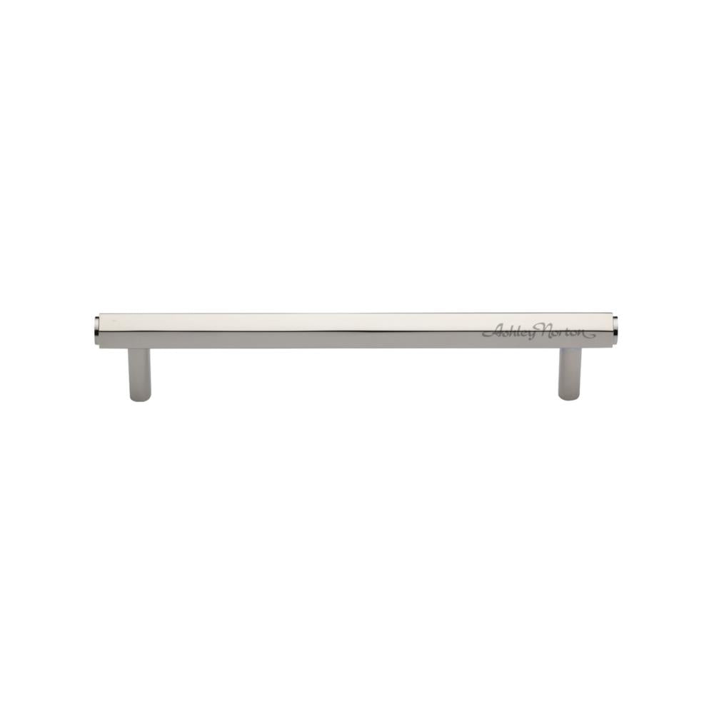 Ashley Norton MT4422 Hex Modern Profile Pull in Polished Nickel