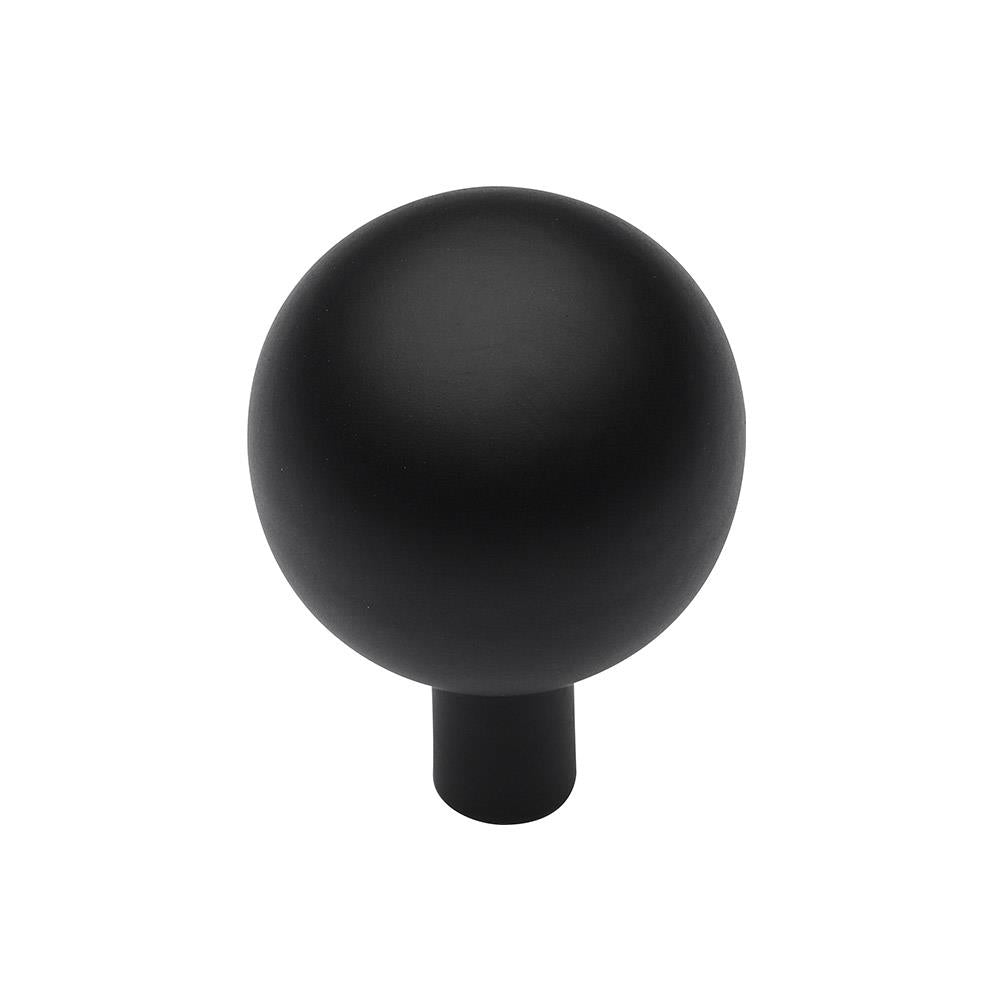 Ashley Norton MT8323 Sphere Knob in Flat Black