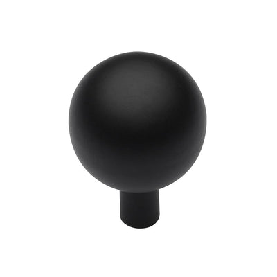 Ashley Norton MT8323 Sphere Knob in Flat Black