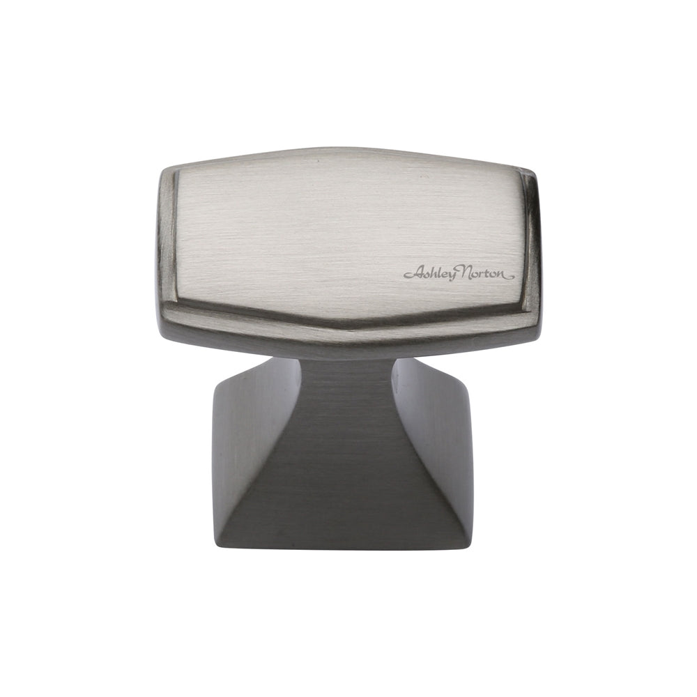 Ashley Norton MT0333 Deco Knob in Satin Nickel