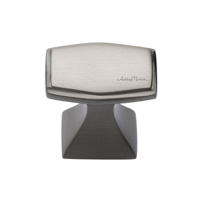Ashley Norton MT0333 Deco Knob in Satin Nickel
