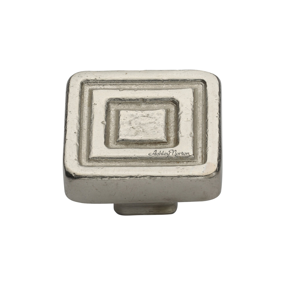 Ashley Norton 3980 Deco Knob in White Bronze