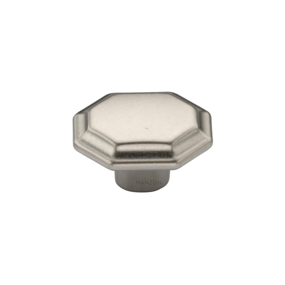 Ashley Norton MG0832 Avenue Knob in Vintage Nickel