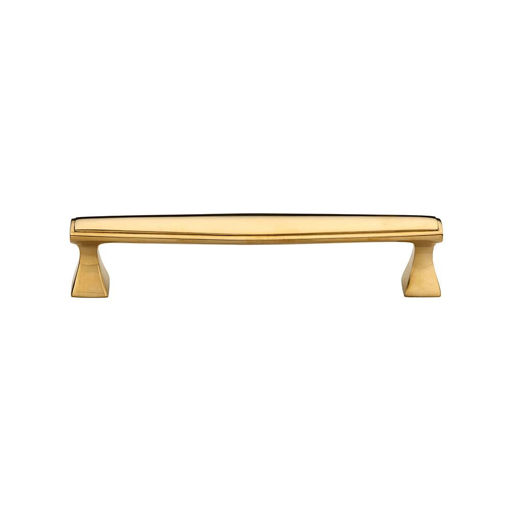 Ashley Norton MT0334 Deco Pull in Unlacquered Brass
