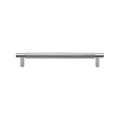 Ashley Norton MT4461 Bern Partial Knurled Pull in Polished Chrome