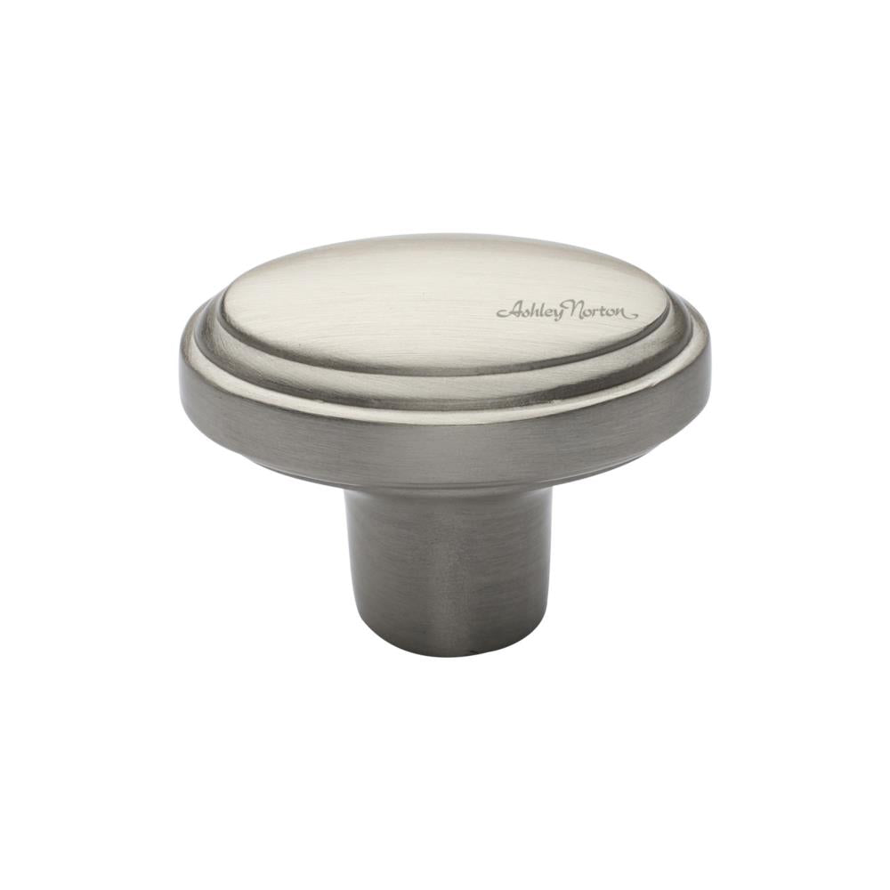 Ashley Norton MT3975 Oval Cabinet Knob in Satin Nickel