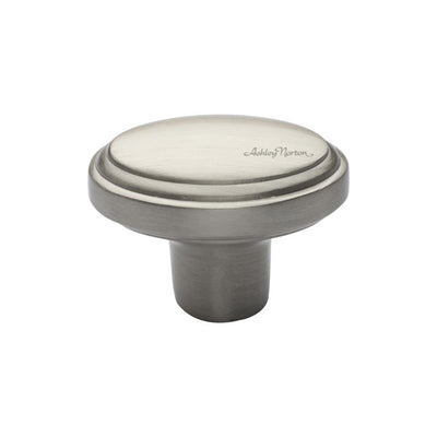 Ashley Norton MT3975 Oval Cabinet Knob in Satin Nickel