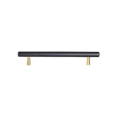 Ashley Norton MN7763 Slim Bar Pull in Black Stained Ash