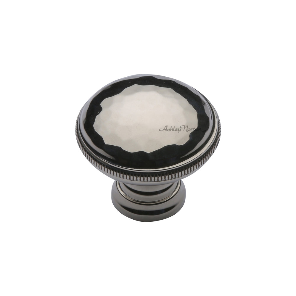 Ashley Norton MT4545 Hammered Knob in Polished Nickel