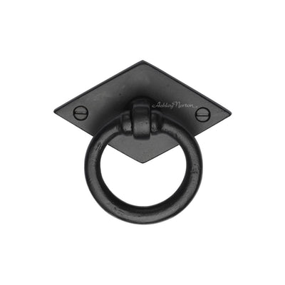 Ashley Norton 6301 Diamond Drop Pull in Matte Black
