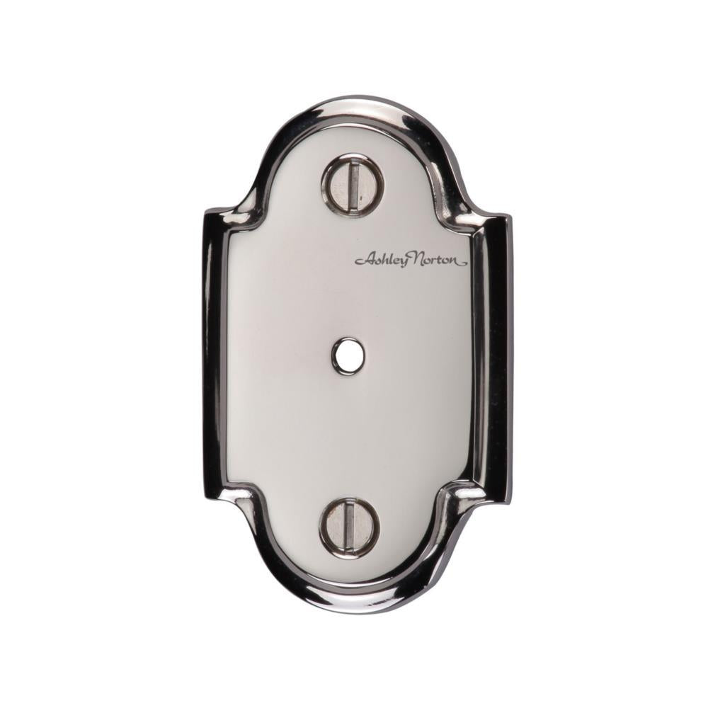 Ashley Norton MT42SR Arched Backplate in Polished Nickel