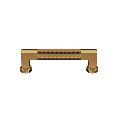 Ashley Norton MT0315 Knurled Bauhaus Cabinet Pull in Unlacquered Brass