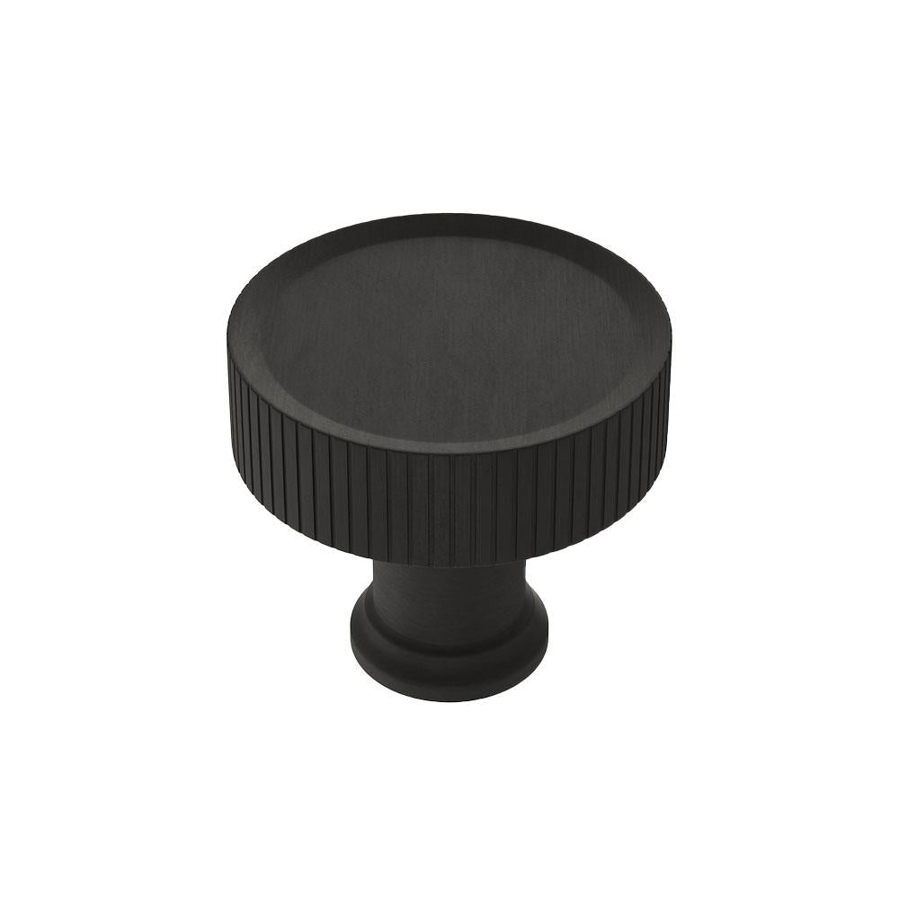Ashley Norton MT4660 Blackburn Reeded Knob in Dark Oil Rubbed