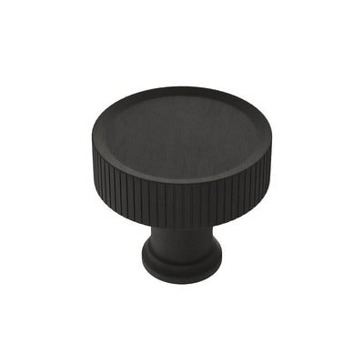 Ashley Norton MT4660 Blackburn Reeded Knob in Dark Oil Rubbed