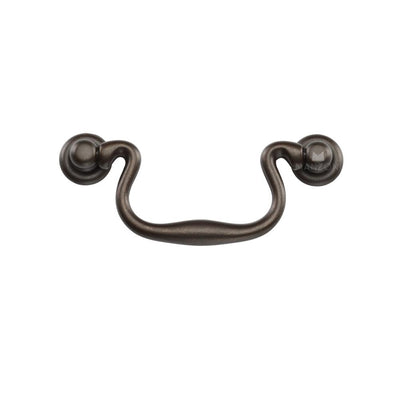 Ashley Norton MB3019 Swan Drop Pull in Lacquered Bronze