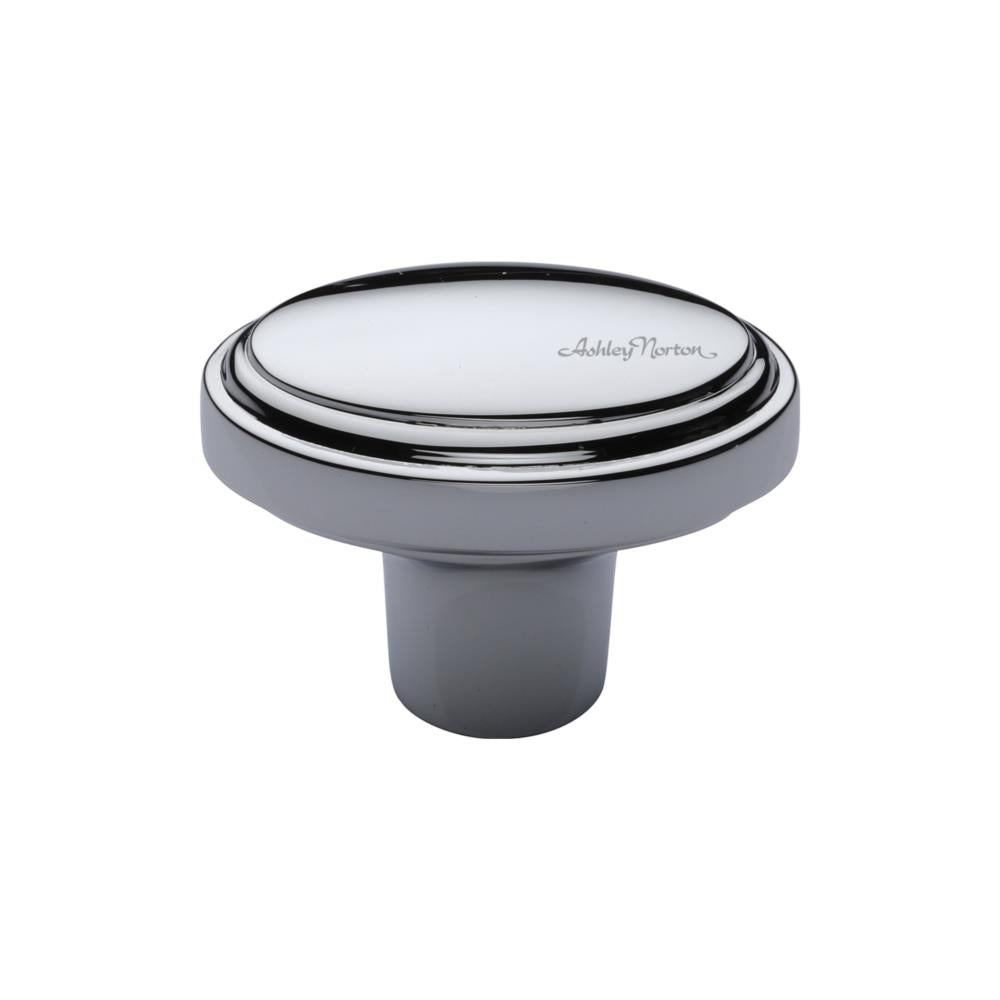Ashley Norton MT3975 Oval Cabinet Knob in Polished Chrome