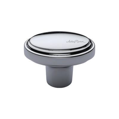 Ashley Norton MT3975 Oval Cabinet Knob in Polished Chrome