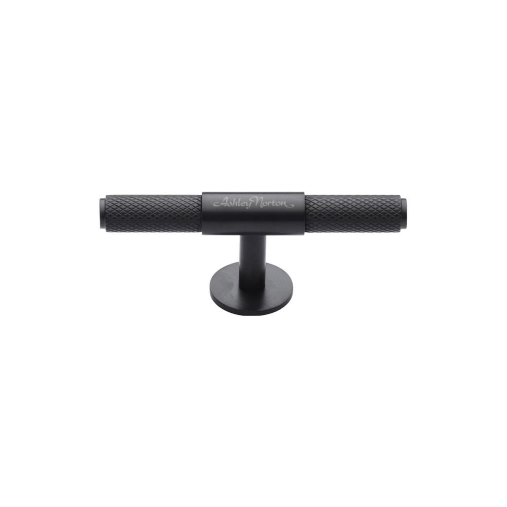 Ashley Norton MT4463 Knurled T-Pull Cabinet Knob in Dark Oil Rubbed