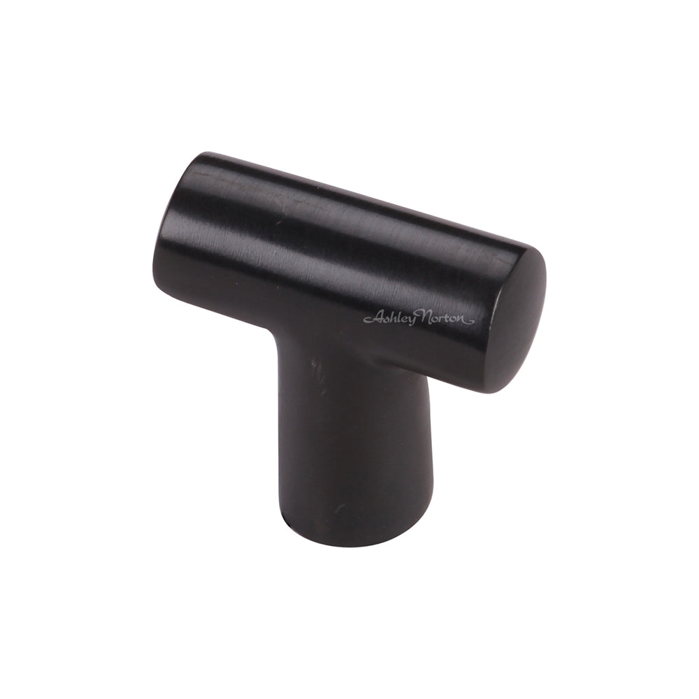 Ashley Norton MT2234 'T' Knob in Dark Oil Rubbed