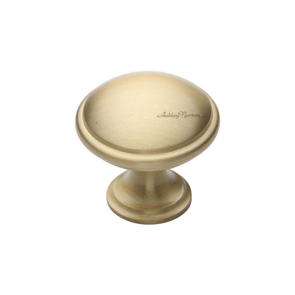 Ashley Norton MT3950 Adria Cabinet Knob in Satin Brass