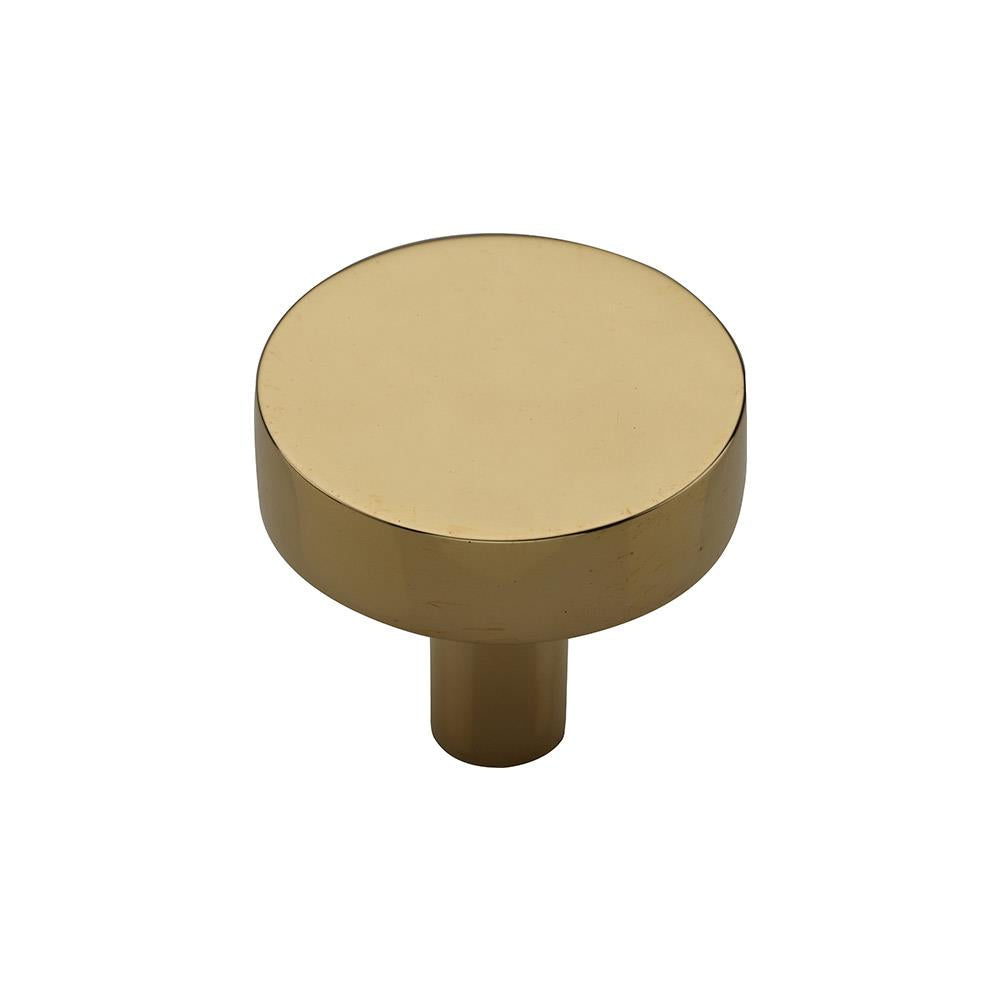 Ashley Norton MT3880 Helios Cabinet Knob in Unlacquered Brass