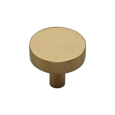 Ashley Norton MT3880 Helios Cabinet Knob in Unlacquered Brass