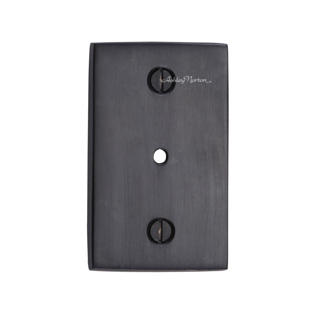 Ashley Norton MT42SQ Rectangular Backplate in Dark Oil Rubbed