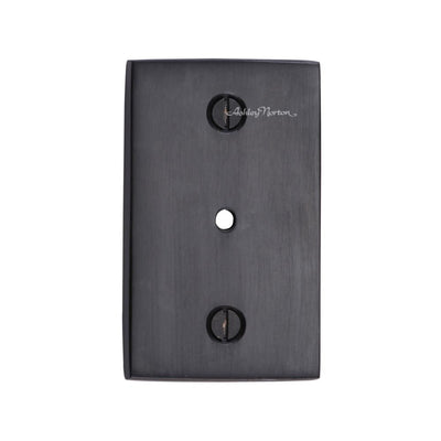 Ashley Norton MT42SQ Rectangular Backplate in Dark Oil Rubbed