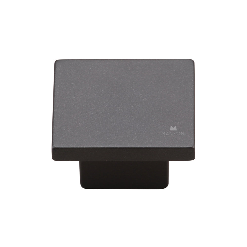 Ashley Norton MC1254 Maldon Knob in Flat Black