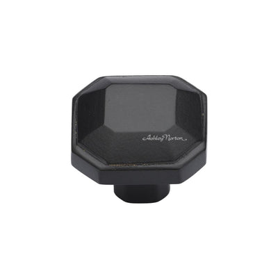 Ashley Norton 3735 Jewelled Knob in Matte Black