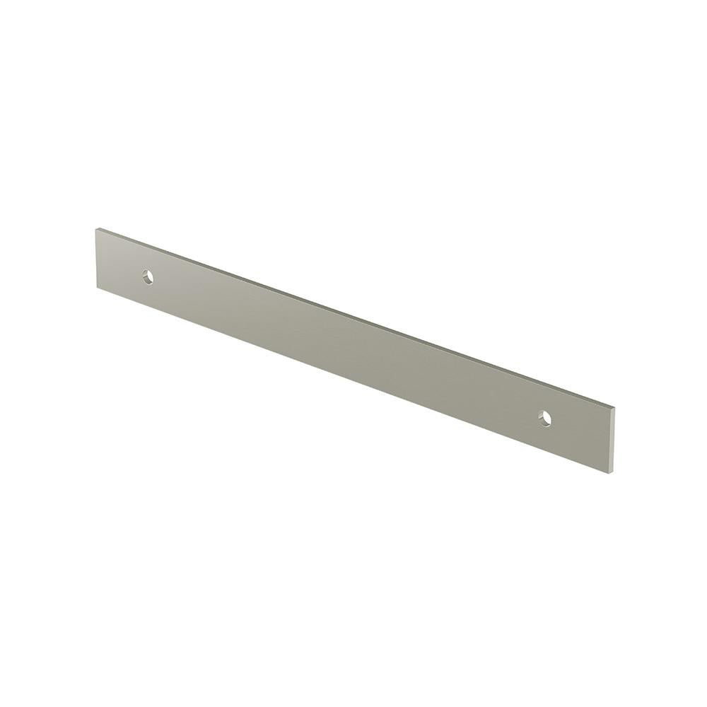 Ashley Norton MT42PL Brass Cabinet Backplate in Satin Nickel