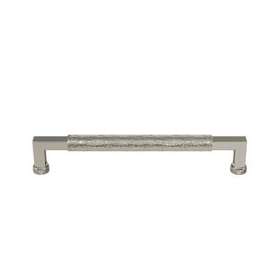 Ashley Norton V1317 Hammered Bauhaus Appliance Pull in Polished Nickel