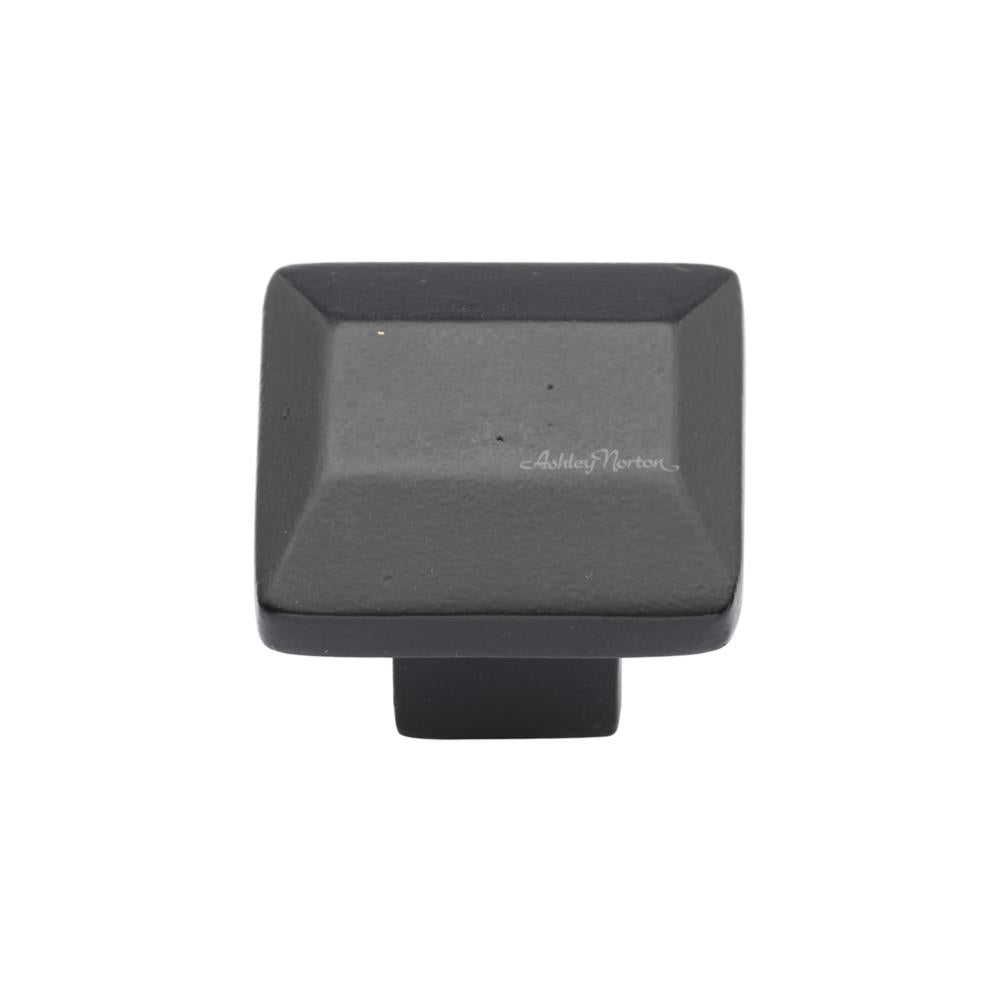 Ashley Norton 3625 Trapezoidal Knob in Matte Black