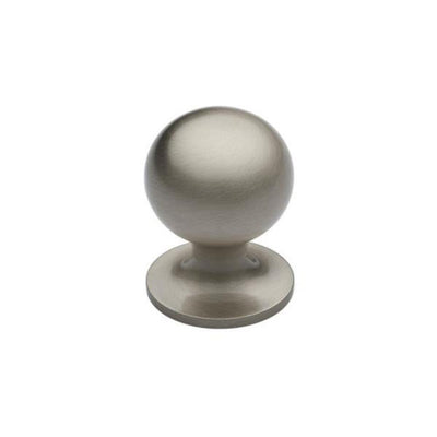 Ashley Norton MT8321 Orb Knob in Satin Nickel