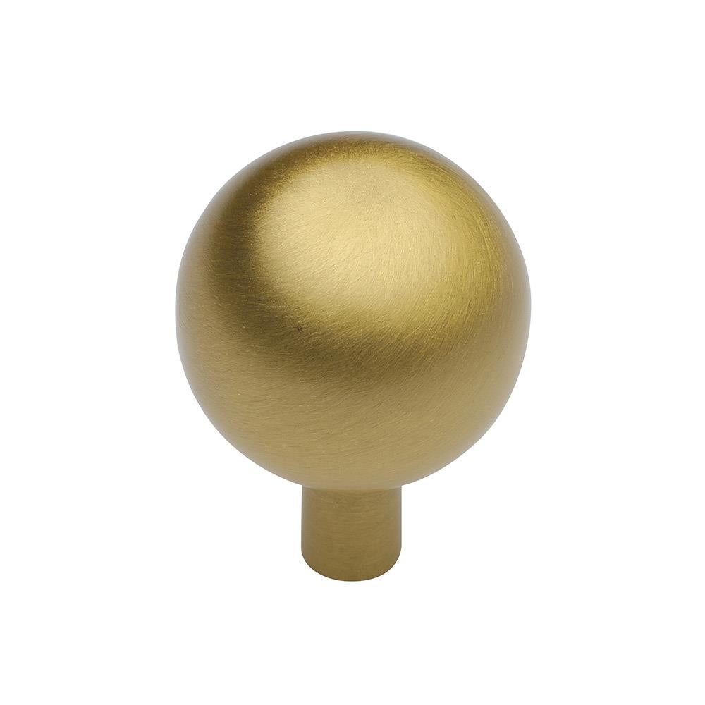 Ashley Norton MT8323 Sphere Knob in Satin Brass