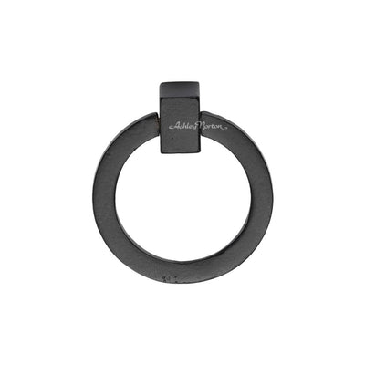 Ashley Norton 6361 Round Drop Pull in Matte Black