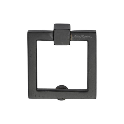 Ashley Norton 6355 Square Drop Pull in Matte Black