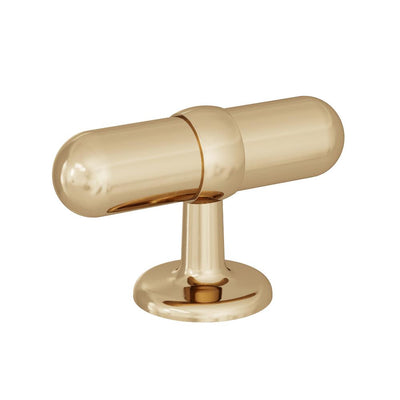 Ashley Norton MT8345 Alston T-Bar in Unlacquered Brass
