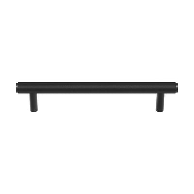 Ashley Norton V1447 Lucerne Reeded Appliance Pull in Flat Black