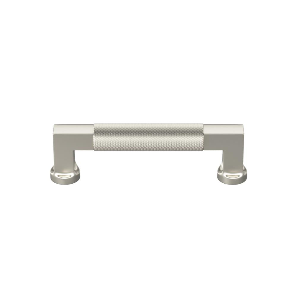 Ashley Norton MT0315 Knurled Bauhaus Cabinet Pull in Satin Nickel
