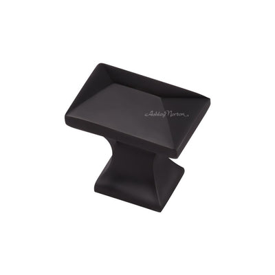 Ashley Norton MT2232 Anvil Knob in Flat Black
