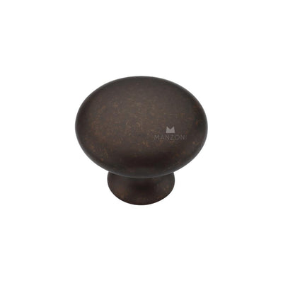Ashley Norton MB4226 Classic Round Knob in Lacquered Bronze