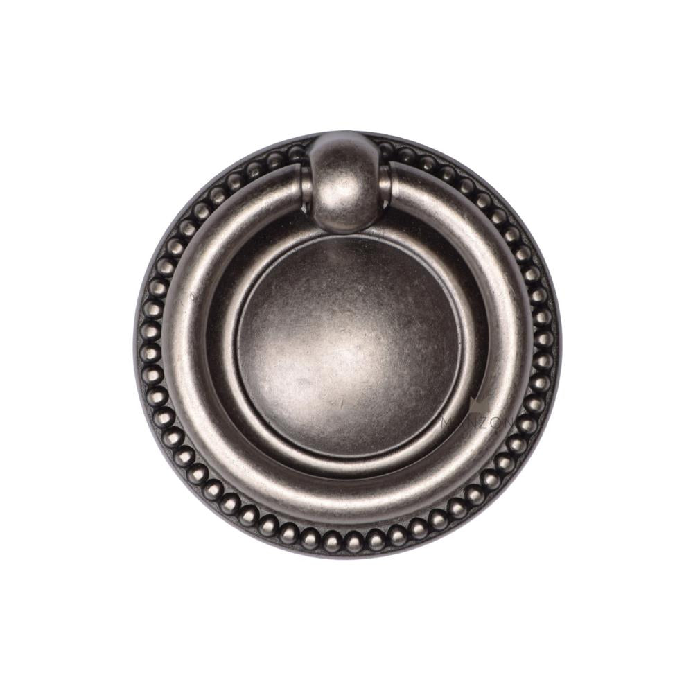 Ashley Norton MB2212 Classic Ring Pull in Distressed Pewter