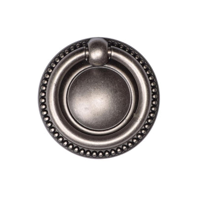Ashley Norton MB2212 Classic Ring Pull in Distressed Pewter
