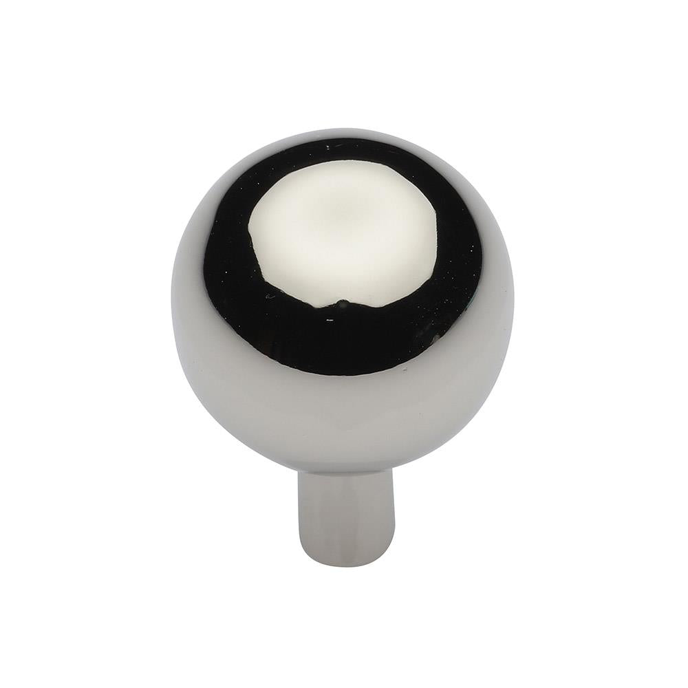Ashley Norton MT8323 Sphere Knob in Polished Nickel