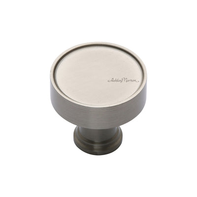 Ashley Norton MT4549 Blackburn Knob in Satin Nickel
