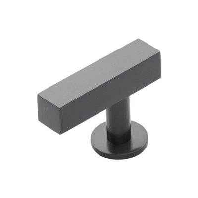 Ashley Norton MT4670 Bristol Cabinet Knob in Flat Black